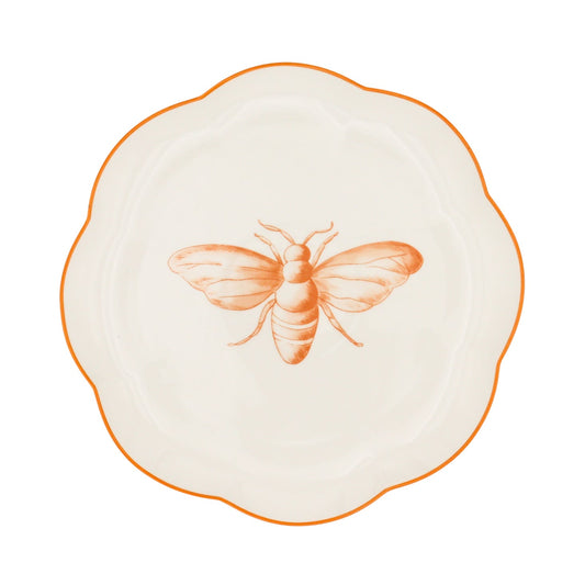 Bumble Homecoming Scalloped Starter Plate - Case of 12 Plates (+3 Bonus Plates)