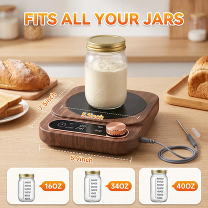 2-in-1 Sourdough Warmer with Temperature Probe