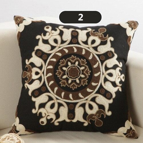 Vintage Embroidery Pillow case covers-Bohemian